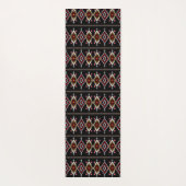 Tribal farbiges geometrisches Muster Yogamatte (Rückseite)