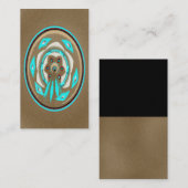 Tribal Feather Business Cards Visitenkarte (Vorne/Hinten)