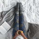 Tribal Festive Folklore Muster Leggings