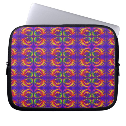 Tribal Fiery Laptopschutzhülle (Vorderseite)