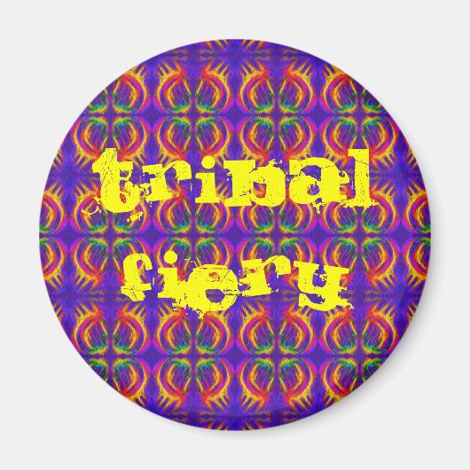 Tribal Fiery Magnet (Vorne)