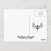 Tribal Flag USA Postcard Postkarte (Rückseite)