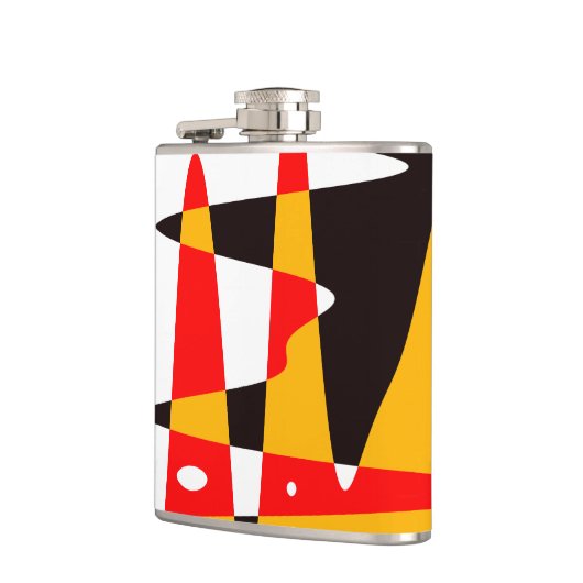 Tribal Flask Modernes Getränk Drinks Flachmann (Links)