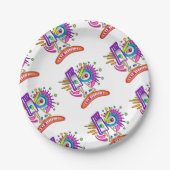 TRIBAL FROWNIE EMOJI MEEMOGIE PAPPTELLER (Vorderseite)
