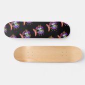 TRIBAL FROWNIE EMOJI MEEMOGIE SKATEBOARD (Horizontal)