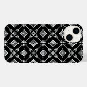 Tribal für Schwarz und Weiß Case-Mate iPhone Hülle (Rückseite (Horizontal))