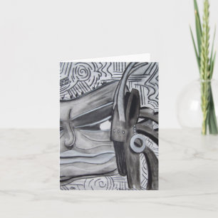 Tribal Fusion Note Card Karte