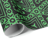 Tribal Geometric Chain Design Geschenkpapier (Rolleneckpunkt)