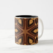 Tribal Geometric Coffee Tasse (VorderseiteRechts)
