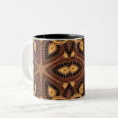 Tribal Geometric Coffee Tasse (Vorderseite Links)