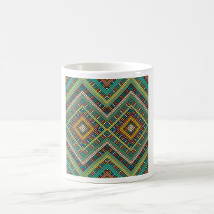 Tribal Geometric Muster Boho Ethnic Aztec Kaffeetasse