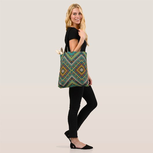 Tribal Geometric Muster Boho Ethnic Aztec Tasche