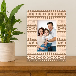 Tribal Geometric Muster Etted Picture Frame Geätzte Rahmen
