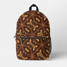 Tribal Geometric Print Back Pack Bedruckter Rucksack