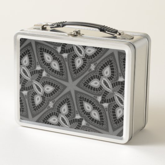 Tribal Geometric Print Metal Lunch Box (Vorderseite)