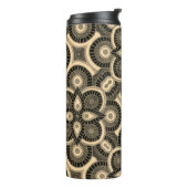 Tribal Geometric Thermal Tumbler Thermosbecher (Nach links gedreht)