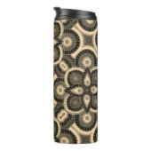Tribal Geometric Thermal Tumbler Thermosbecher (Nach rechts gedreht)