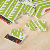 Tribal Geometric: Zitate Textmuster. Puzzle (Seite)