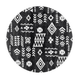 Tribal geometrisch: Stilvoller nahtloser Hintergru Schneidebrett