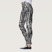 Tribal Graffiti überall in Print-Leggings Leggings (Links)