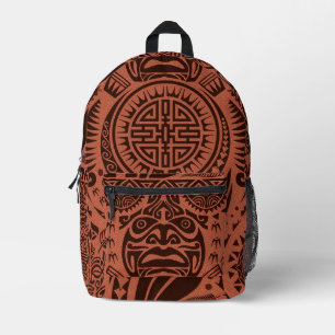 Tribal-Grafikdesign Bedruckter Rucksack