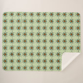 Tribal Green Zen Sherpadecke (Vorderseite (Horizontal))