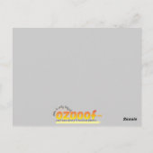 Tribal GrooViN POSTCARD Postkarte (Rückseite)