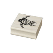 Tribal Hawaiian Sea Turtle Gummistempel (Stempel)