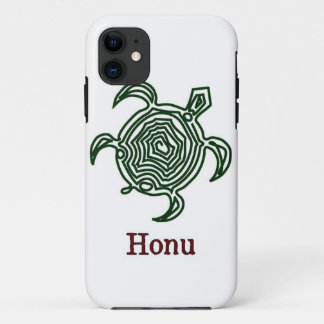 Tribal Hawaiian Sea Turtle in Green Case-Mate iPho iPhone Hülle