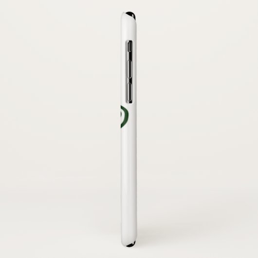 Tribal Hawaiian Sea Turtle in Green Case-Mate iPhone Hülle (Hinten/Links)