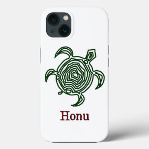 Tribal Hawaiian Sea Turtle in Green Case-Mate iPhone Hülle