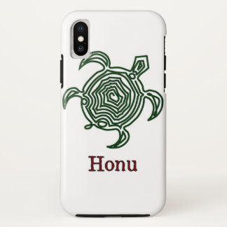 Tribal Hawaiian Sea Turtle in Green Case-Mate iPhone Hülle