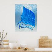 Tribal Hawaiian Stingray Poster (Küche)