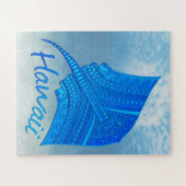 Tribal Hawaiian Stingray Puzzle (Horizontal)