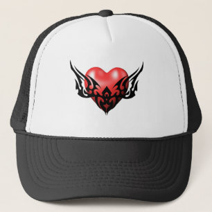 Tribal Heart Hat Truckerkappe