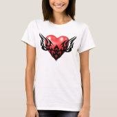 Tribal Heart Long Sleeve T - Shirt (Vorderseite)