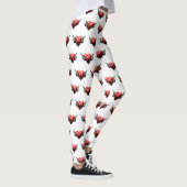 Tribal Heart Tattoo Leggings (Rechts)