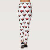 Tribal Heart Tattoo Leggings (Rückseite)