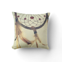 Tribal Hipster Dream Catcher Throw Kissen