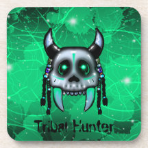 Tribal Hunter Hard Plastic Untersetzer