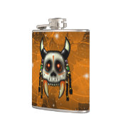 Tribal Hunter Vinyl Wrapped Flask Flachmann (Links)