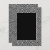 Tribal Imperfect Dots Postkarte (Vorne/Hinten)