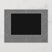 Tribal Imperfect Dots Postkarte (Rückseite)