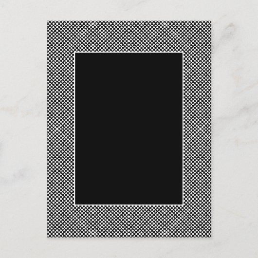 Tribal Imperfect Dots Postkarte (Vorderseite)
