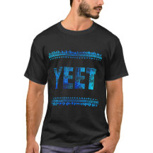 Tribal Inspiriert "YEET" Grafik-T - Shirt