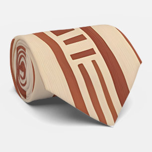 Tribal inspirierte Bio-Linien Krawatte