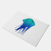 Tribal Jellyfish Fußmatte (Schrägansicht)