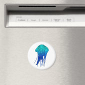 Tribal Jellyfish Magnet (In Situ (Geschirrspüler))