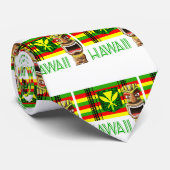Tribal Kanaka Maoli und Tiki Krawatte (Gerollt)