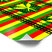 Tribal Kanakan Maoli Poster (Ecke)